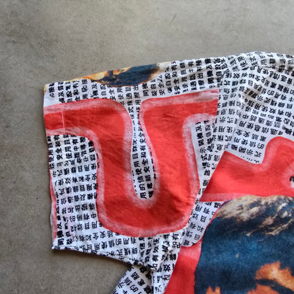 Vintage Bruce Lee AOP Button Up Shirt - M