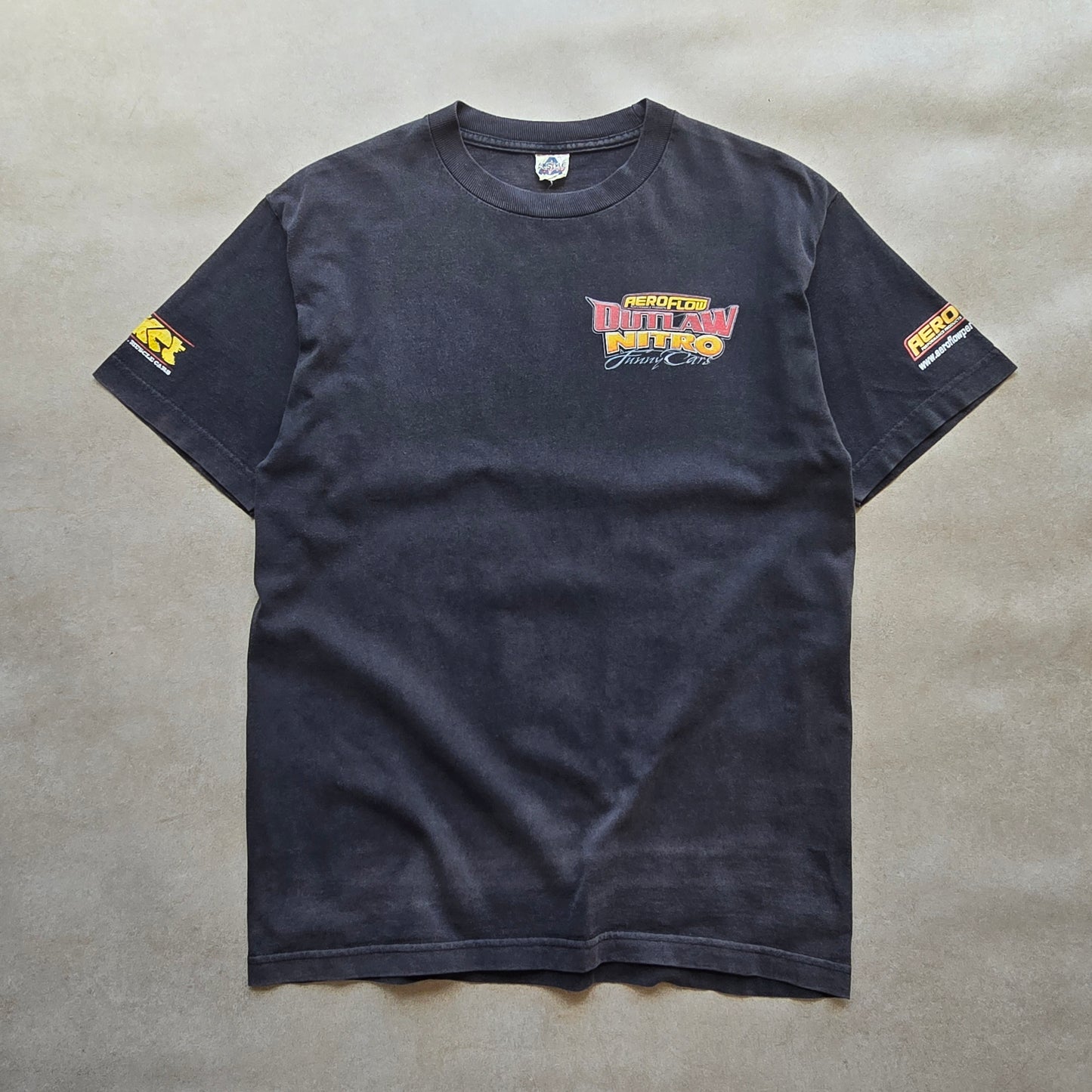 Aeroflow Outlaw Nitro Cars Tee - S/M