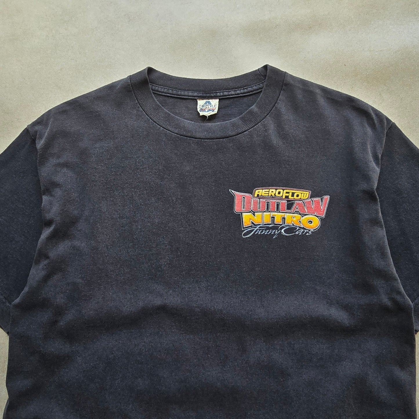 Aeroflow Outlaw Nitro Cars Tee - S/M