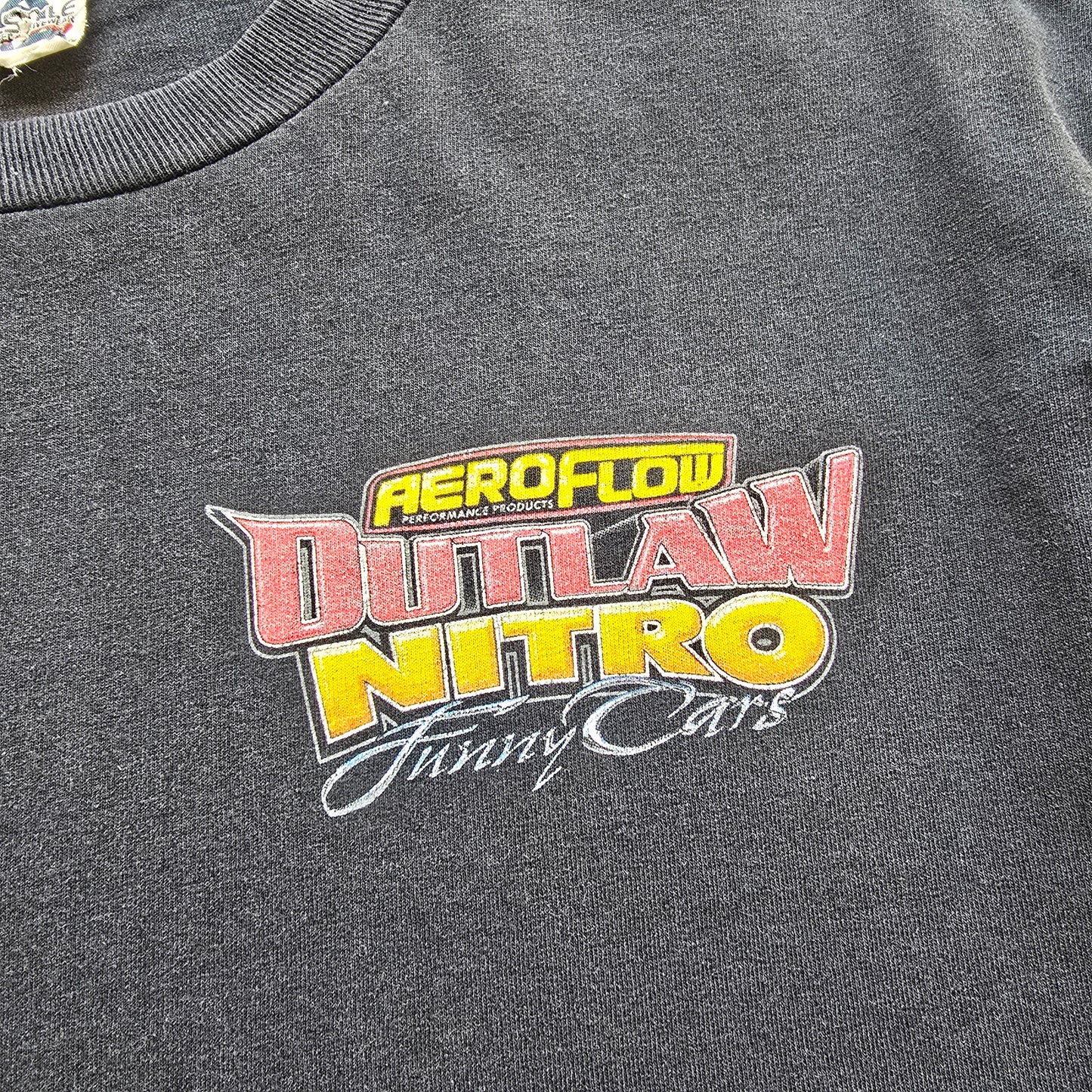 Aeroflow Outlaw Nitro Cars Tee - S/M