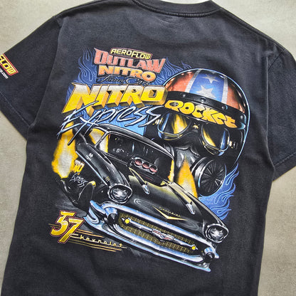 Aeroflow Outlaw Nitro Cars Tee - S/M