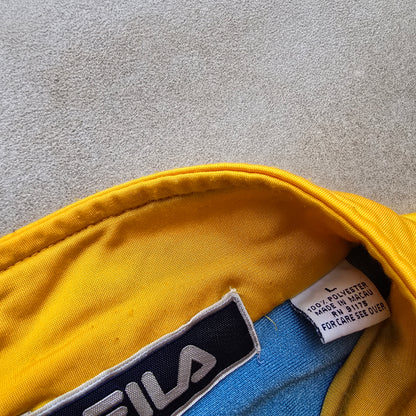 Vintage FIla 1/4 ZIp Track Jacket - L/XL