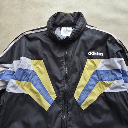 Vintage 80's Adidas Windbreaker Jacket - L