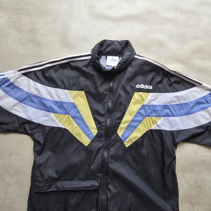 Vintage 80's Adidas Windbreaker Jacket - L