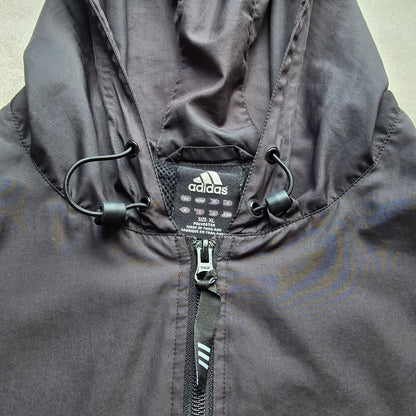 Vintage Adidas 1/2 Zip Windbreaker Jacket - XL