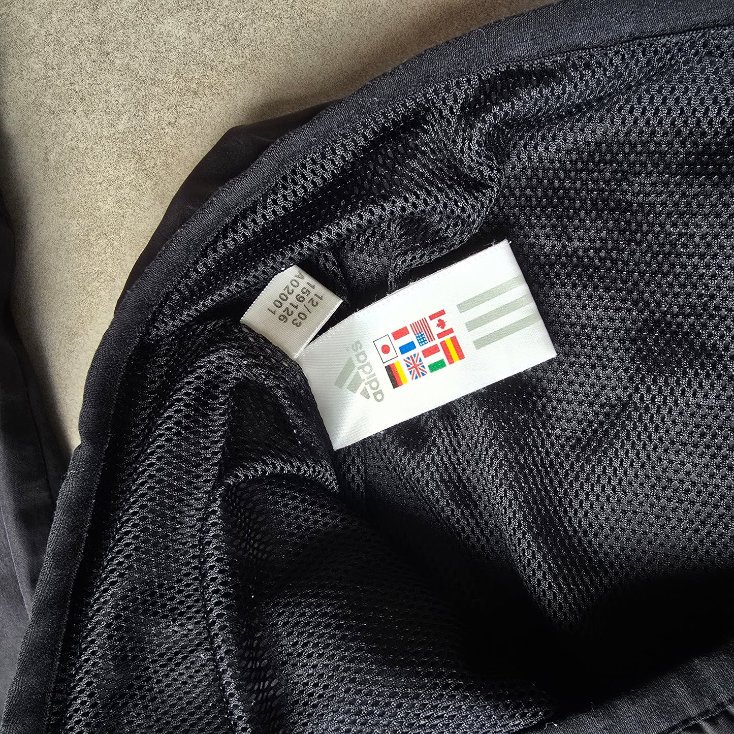 Vintage Adidas 1/2 Zip Windbreaker Jacket - XL