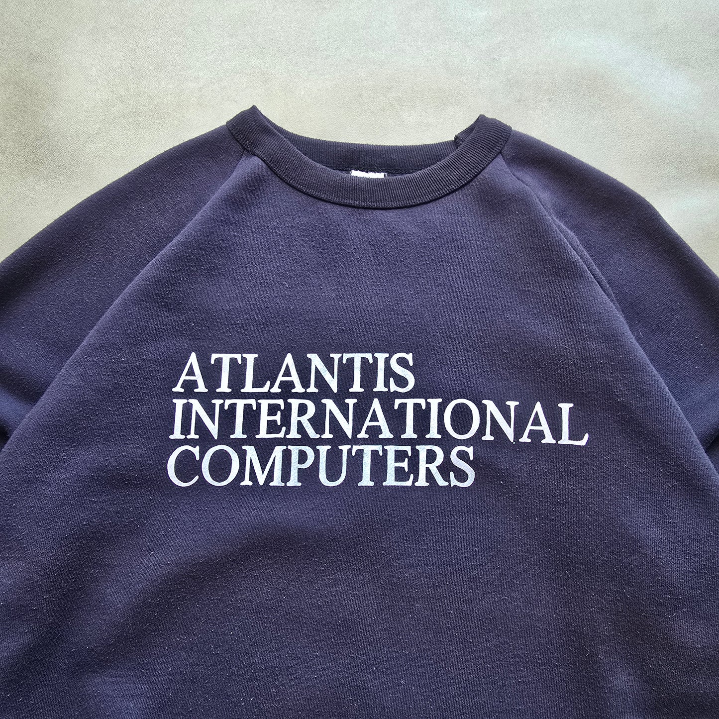 Vintage Atlantis International Computers Sweatshirt - M