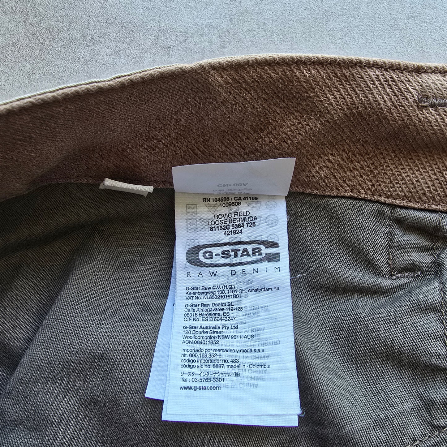 G-Star Raw Cargo Shorts - 32