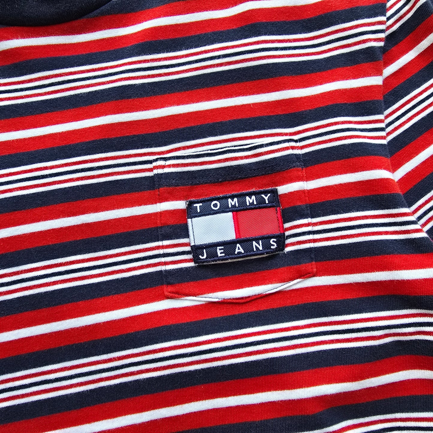 Tommy Hilfiger Striped Pocket Tee - S