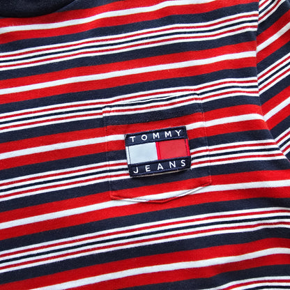 Tommy Hilfiger Striped Pocket Tee - S