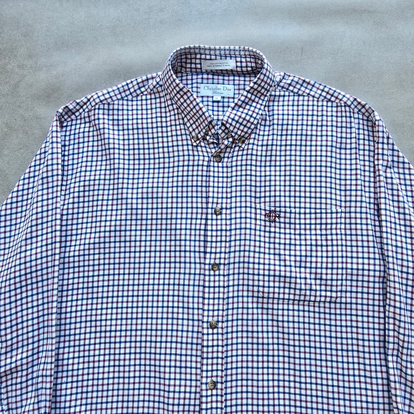 Vintage Christian Dior Chemise Button Up Shirt - 2XL