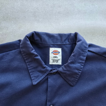 Y2K Dickies Long Sleeve Button Up Shirt - XXL