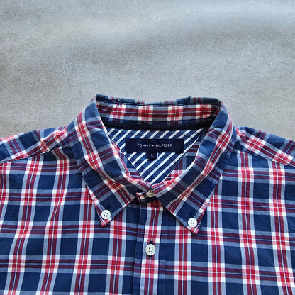 Tommy Hilfiger Long Sleeve Button Up Shirt - M/L