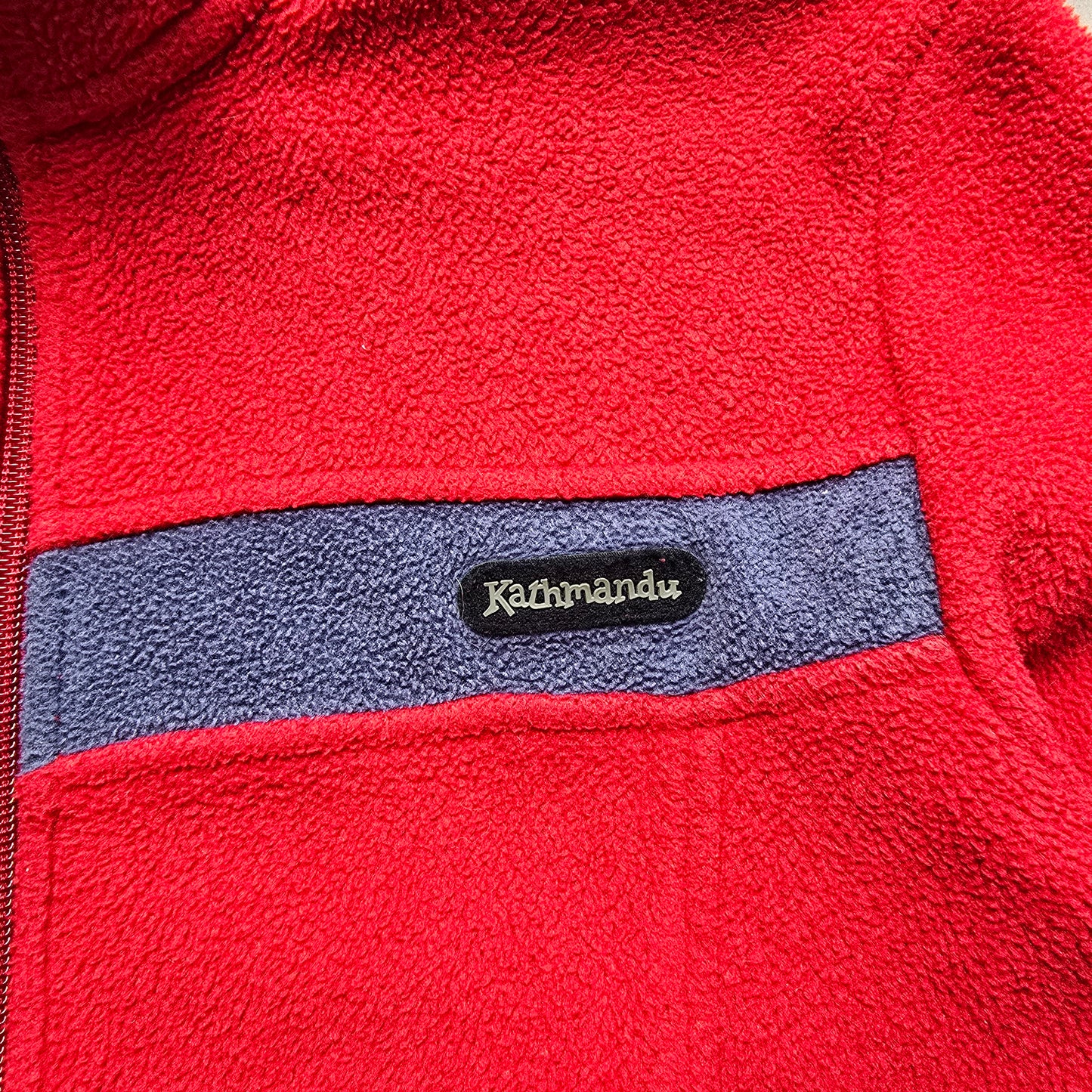 Vintage Kathmandu Full Zip Fleece Jacket - WMNS S