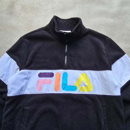 Fila 1/4 Zip Fleece Sweatshirt - WMNS M