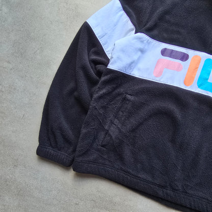 Fila 1/4 Zip Fleece Sweatshirt - WMNS M