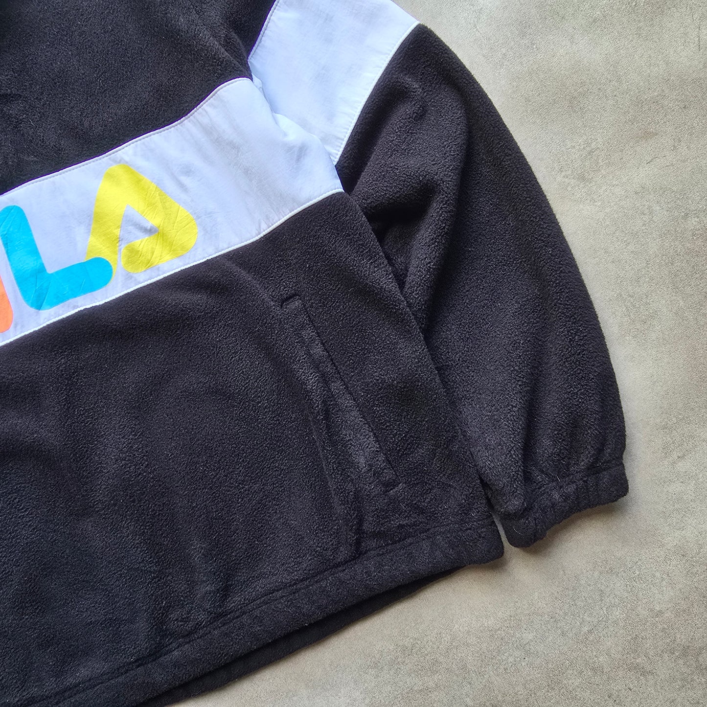 Fila 1/4 Zip Fleece Sweatshirt - WMNS M