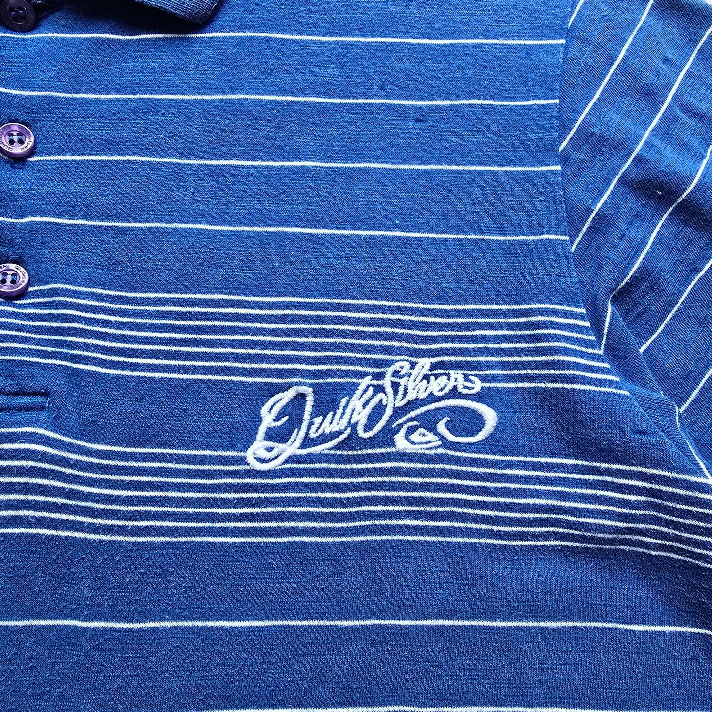 Vintage Y2K Quiksilver Polo Shirt - M