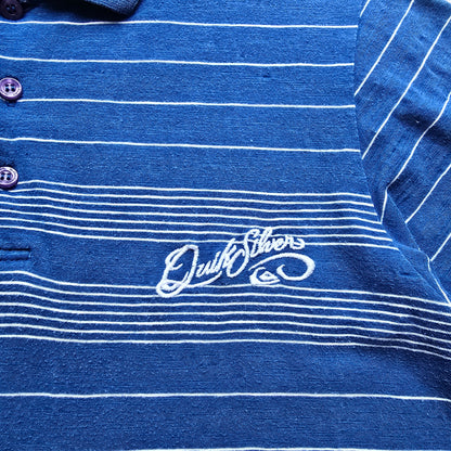 Vintage Y2K Quiksilver Polo Shirt - M