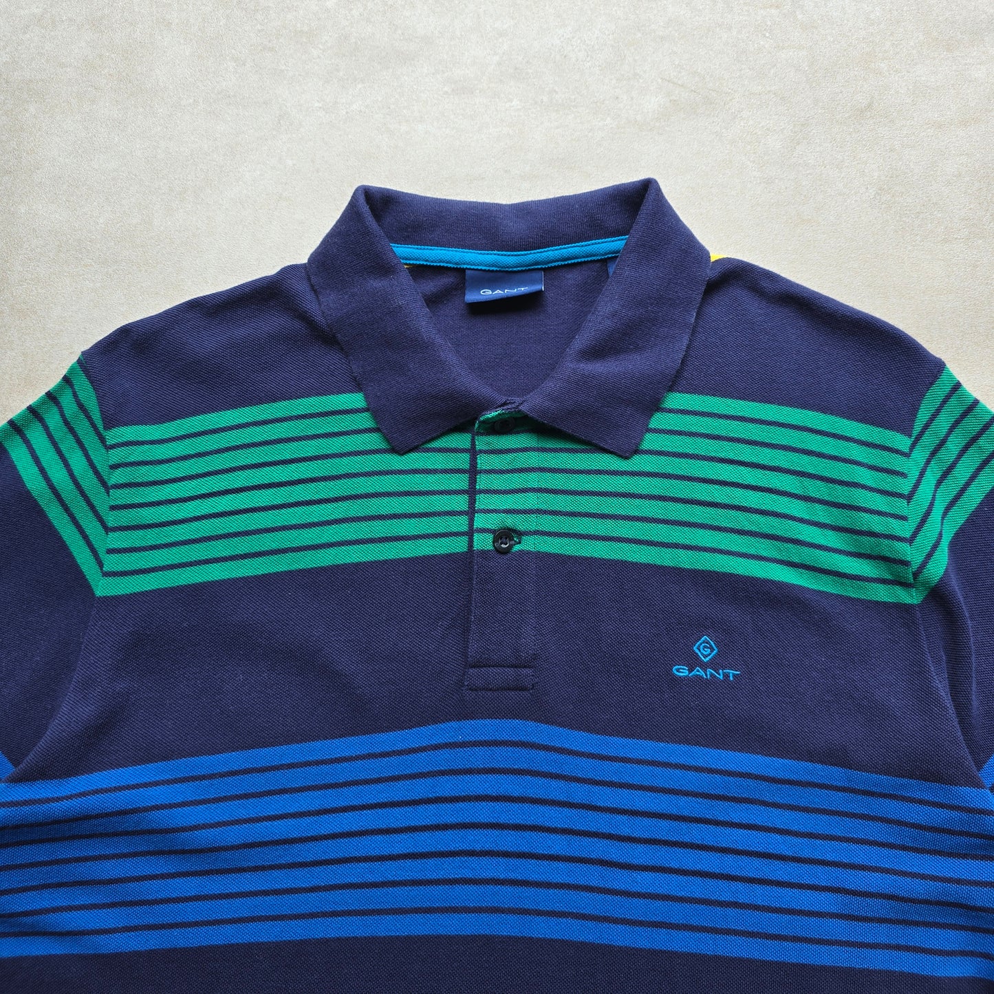 Gant Striped Polo Shirt - M/L