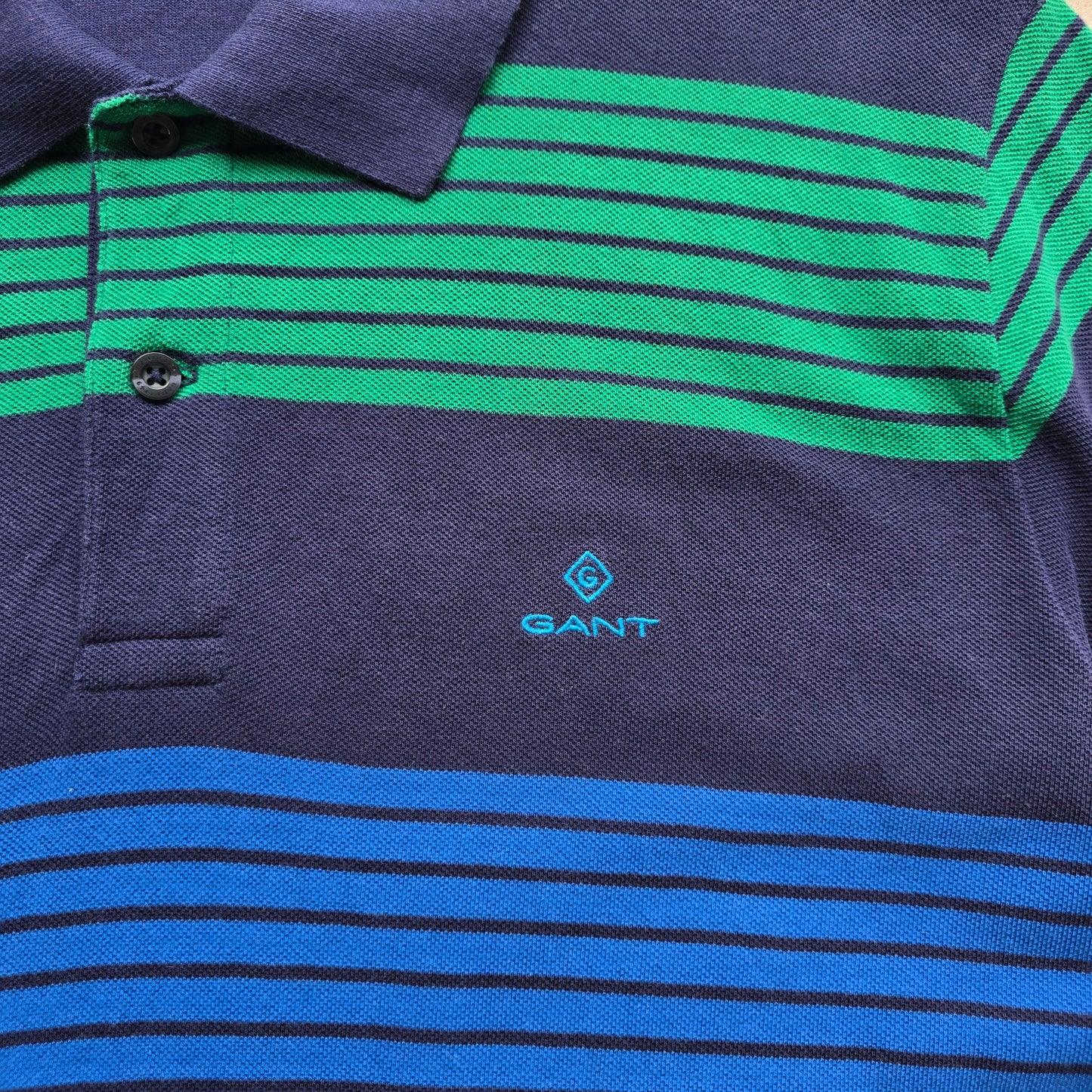 Gant Striped Polo Shirt - M/L