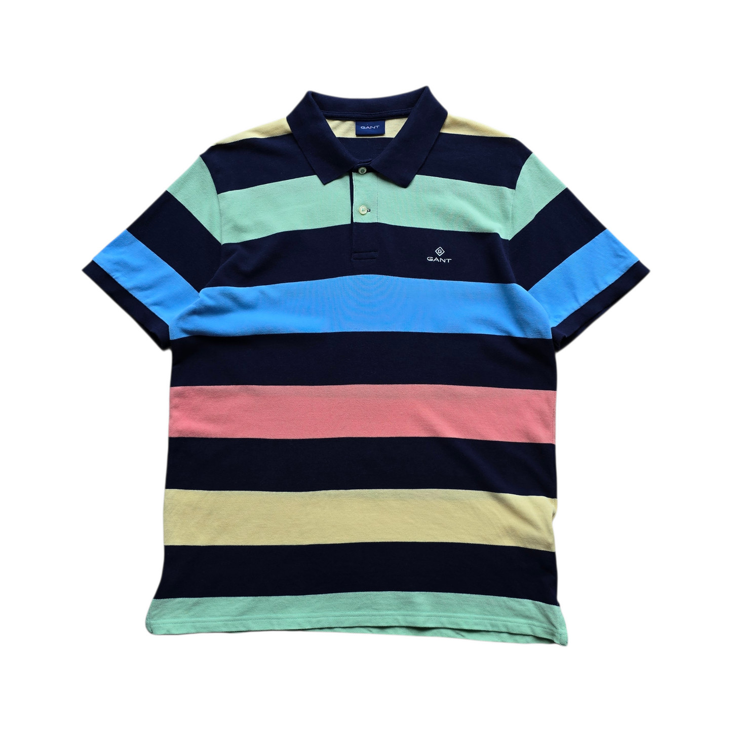 Gant Striped Polo Shirt - M/L