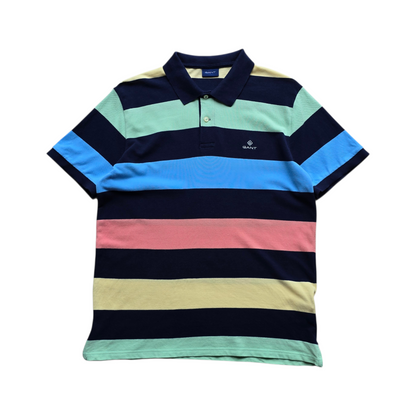 Gant Striped Polo Shirt - M/L
