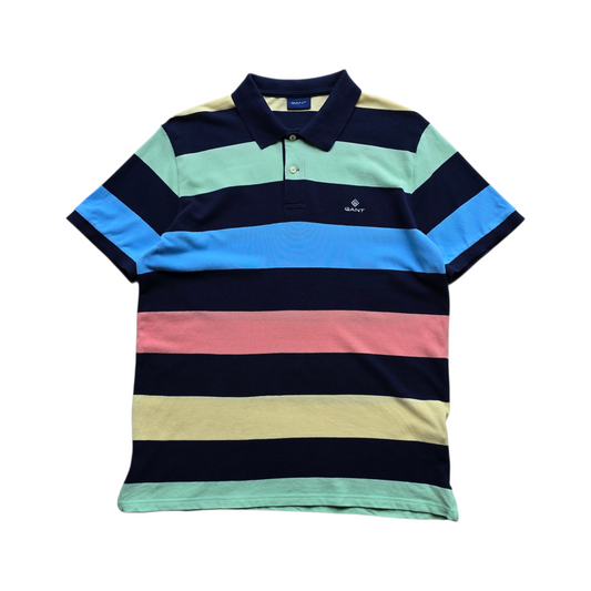 Gant Striped Polo Shirt - M/L