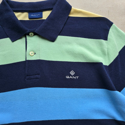 Gant Striped Polo Shirt - M/L