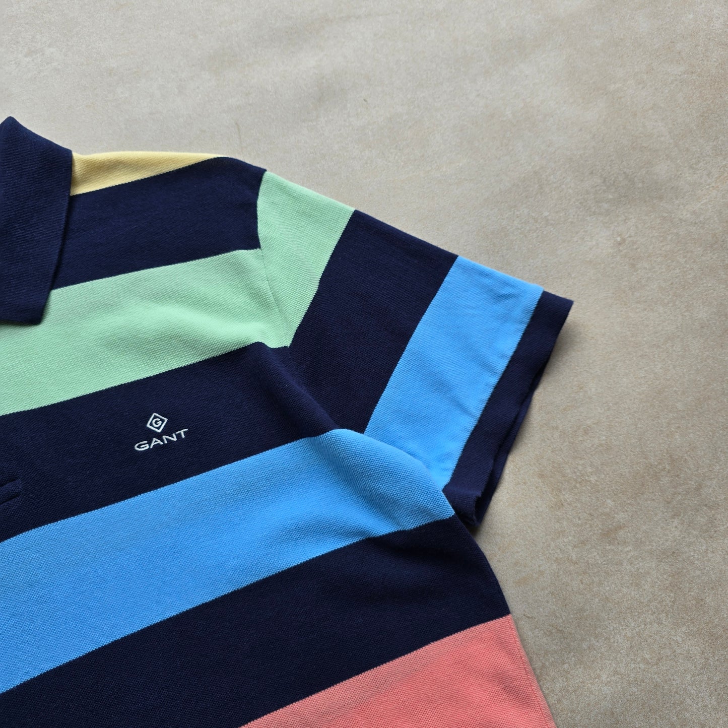 Gant Striped Polo Shirt - M/L