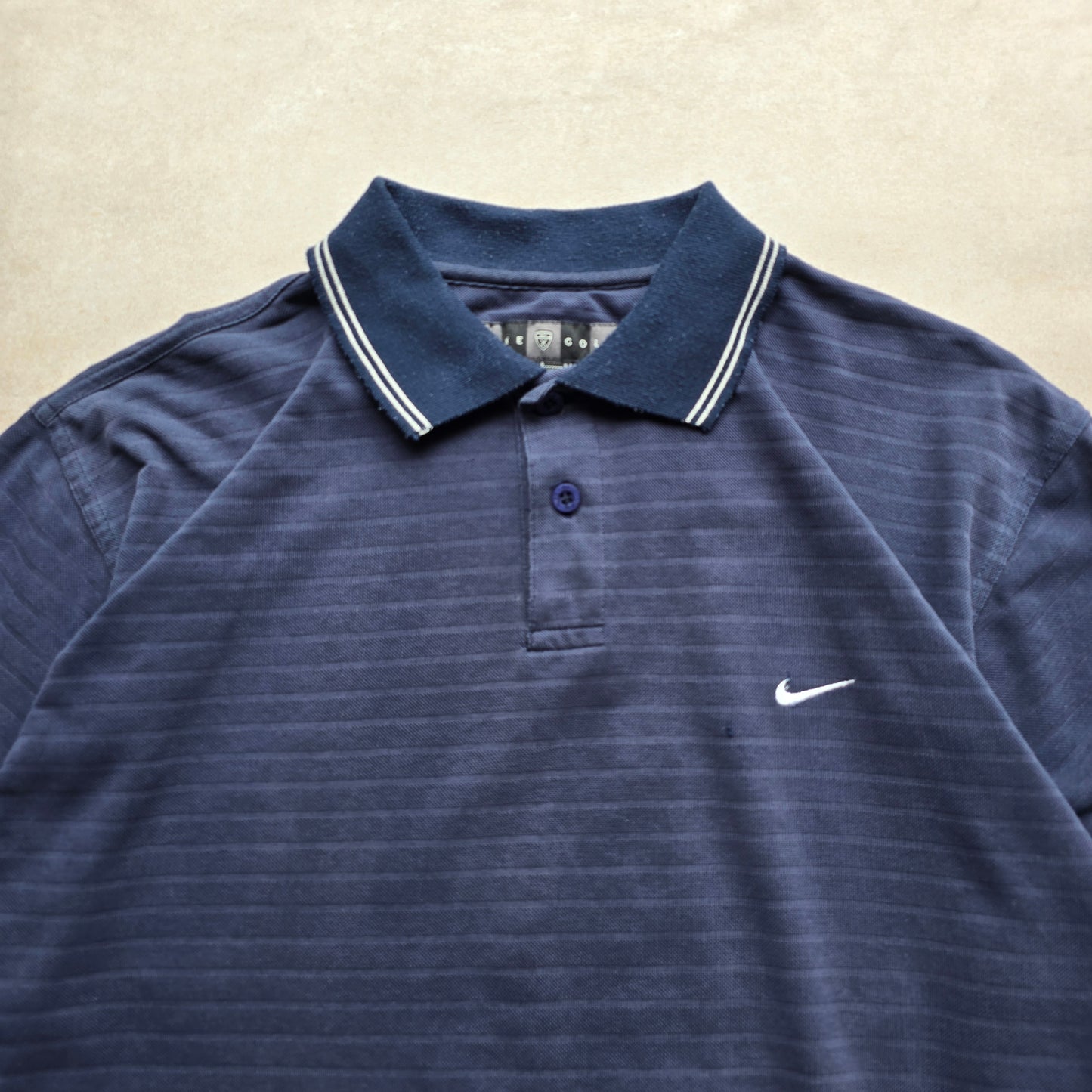 Vintage Nike Golf Mini Swoosh Polo Shit - L