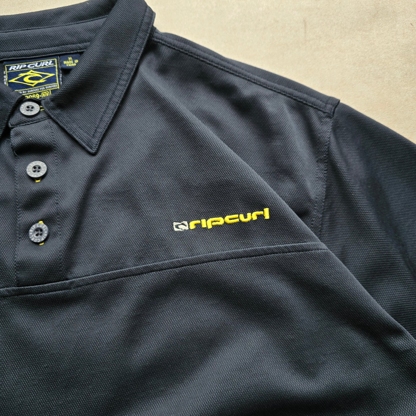 Vintage Rip Curl Polo Shirt - XL