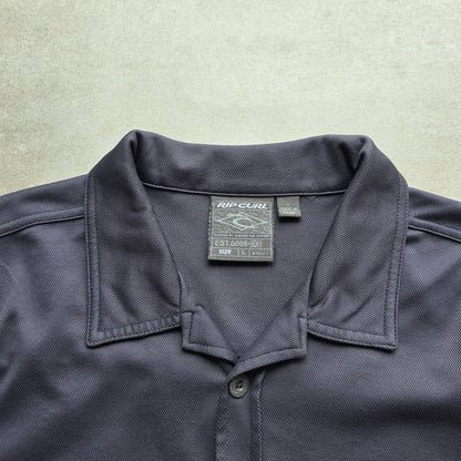 Vintage Rip Curl Short Sleeve Button Up Shirt - L