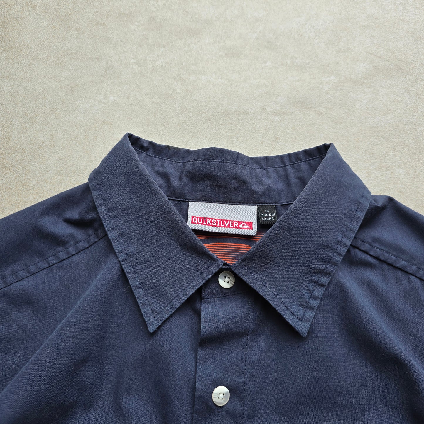 Vintage Quiksilver Short Sleeve Button Up Shirt - M