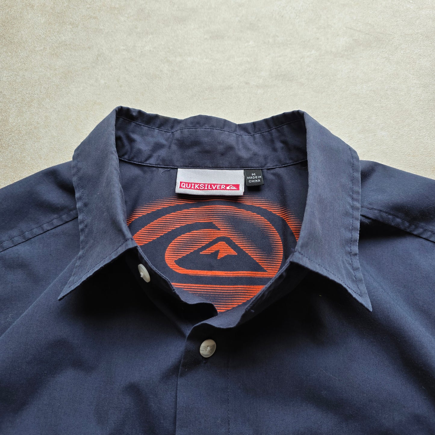 Vintage Quiksilver Short Sleeve Button Up Shirt - M