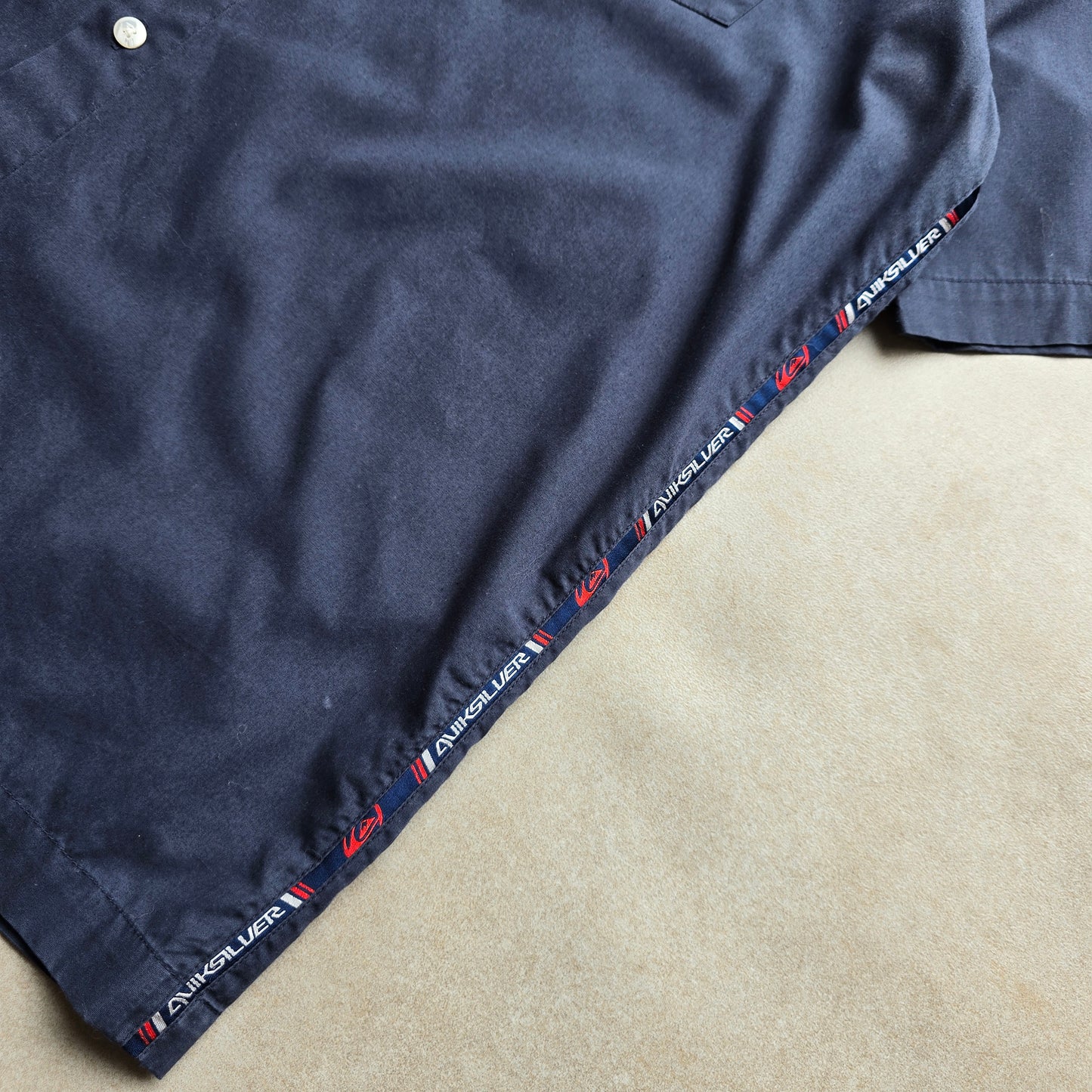 Vintage Quiksilver Short Sleeve Button Up Shirt - M