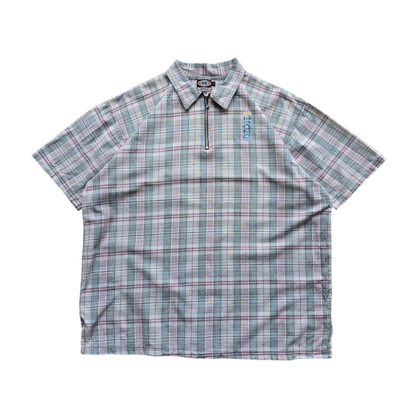 Vintage Hound Dog Australia 1/4 Zip Shirt - XL