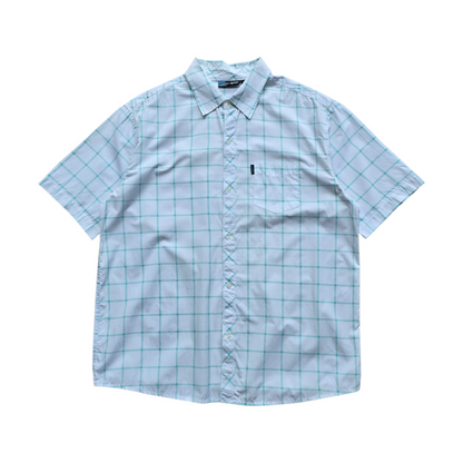 Vintage Billabong Check Short Sleeve Button Up Shirt - L/XL