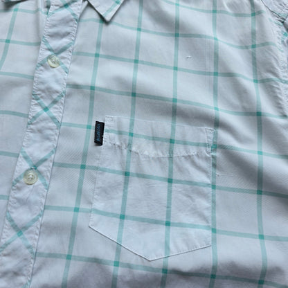 Vintage Billabong Check Short Sleeve Button Up Shirt - L/XL