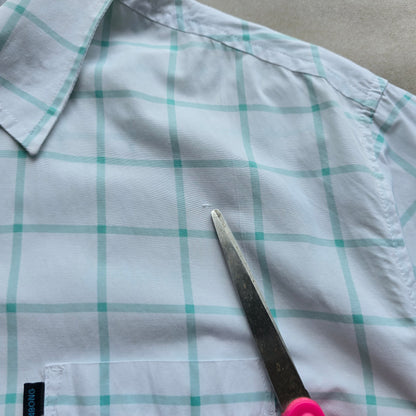 Vintage Billabong Check Short Sleeve Button Up Shirt - L/XL