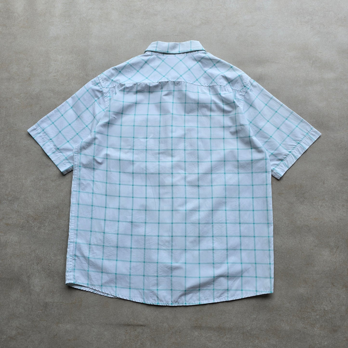 Vintage Billabong Check Short Sleeve Button Up Shirt - L/XL