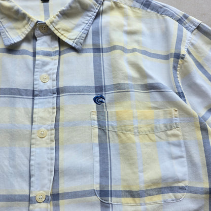 Vintage Reef Short Sleeve Button Up Shirt - L/XL