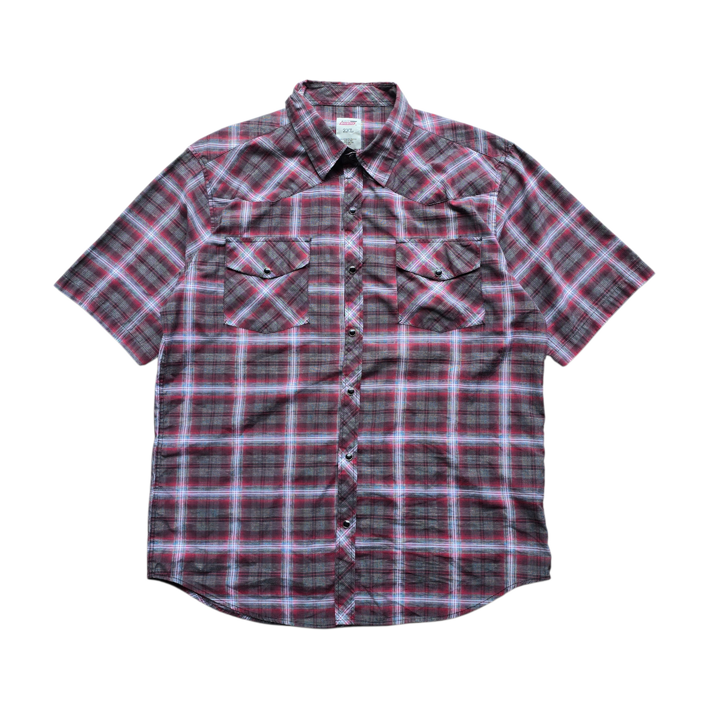 Vintage Dickies Short Sleeve Pearl Snap Shirt - XL