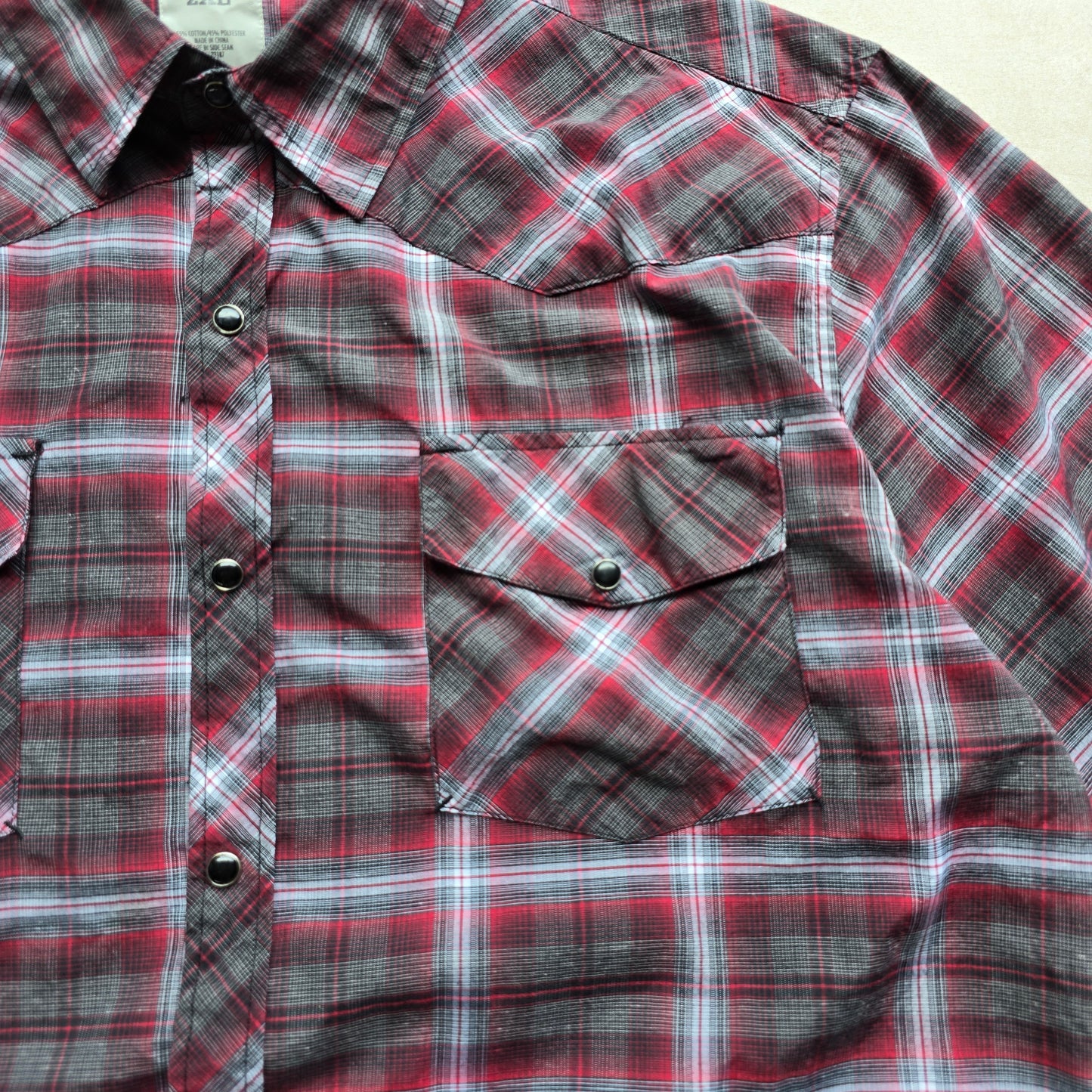 Vintage Dickies Short Sleeve Pearl Snap Shirt - XL