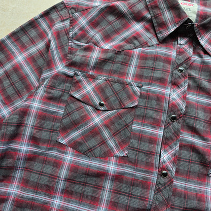 Vintage Dickies Short Sleeve Pearl Snap Shirt - XL