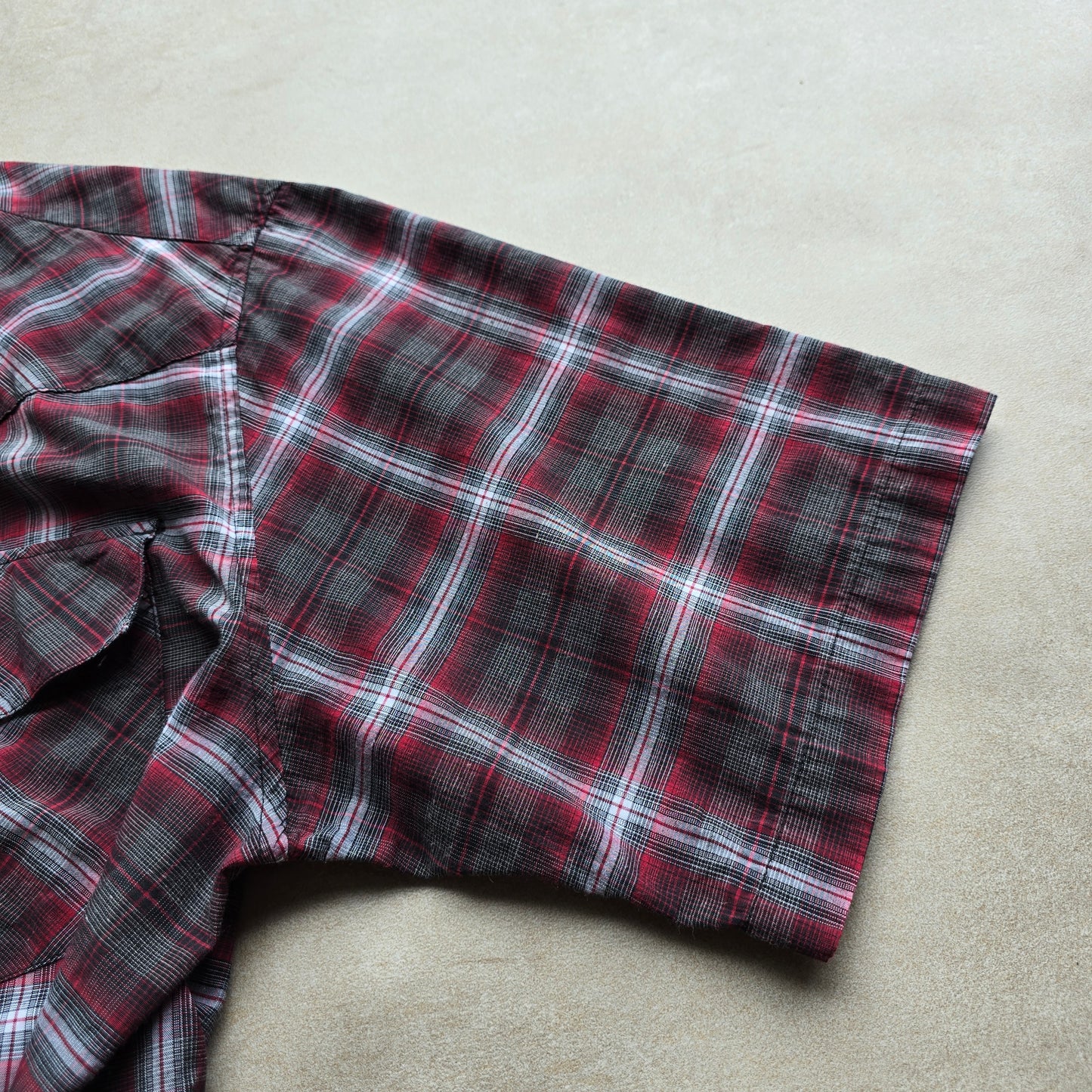 Vintage Dickies Short Sleeve Pearl Snap Shirt - XL