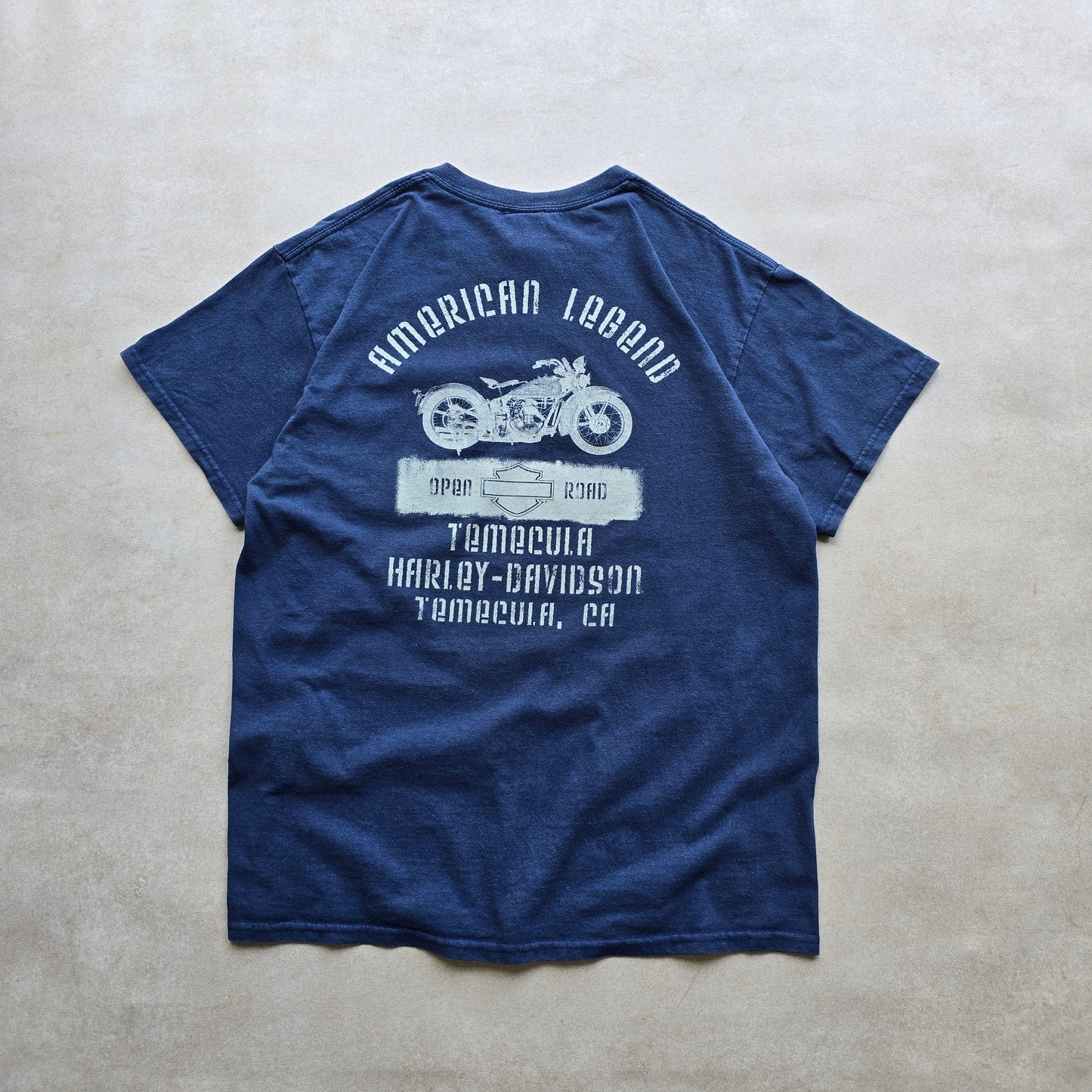 Vintage Harley Davidson Pocket Tee - M/L