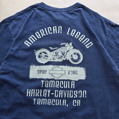Vintage Harley Davidson Pocket Tee - M/L