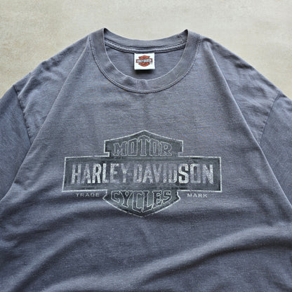 Vintage Harley Davidson Boston Faded Tee - L