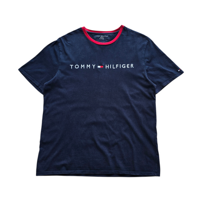 Tommy Hilfiger Embroidered Spellout Tee - L/XL